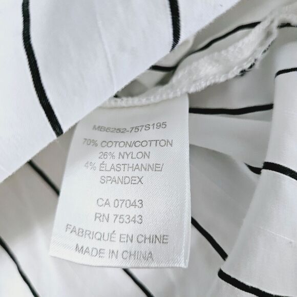 Porophrase Womens Blouse Multi-Color Size Small Cotton Blend Off Shoulder - Picture 7 of 12